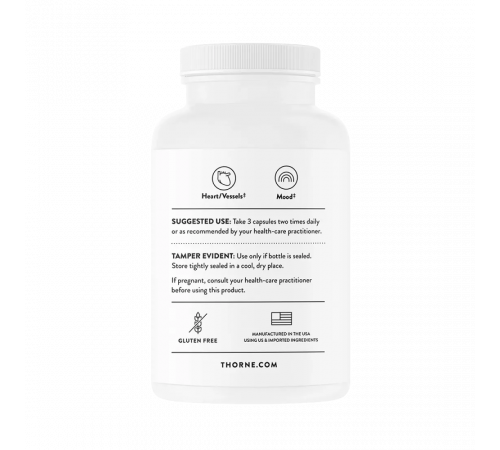 Комплекс витаминов В, Methyl-Guard, Thorne, 180 капсул