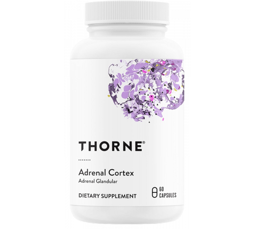Кора Надпочечников, Adrenal Cortex, Thorne, 60 капсул