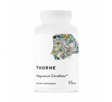 Цитрамат магния, Thorne, Magnesium CitraMate, 90 капсул