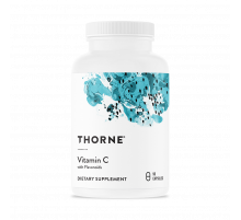 Витамин С с флавоноидами, Thorne, Vitamin C with Flavonoids, 90 капсул