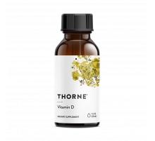 Витамин Д, Thorne, Vitamin D, 30 мл